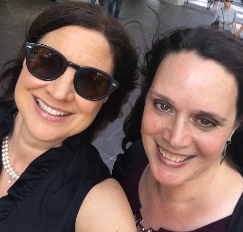 Ellen Bessner and Kim McPeake