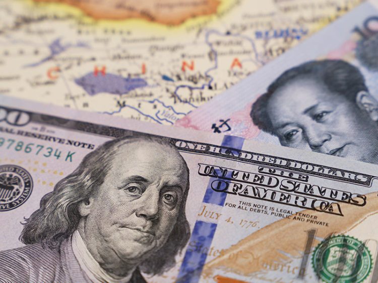 U.S China currency